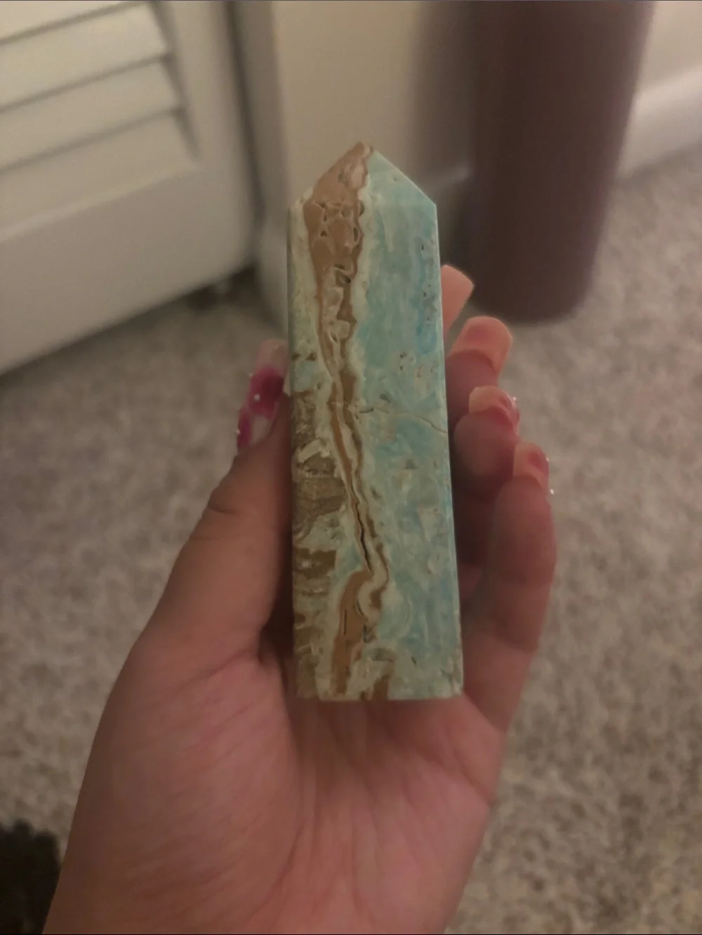 Turquoise crystal Tower